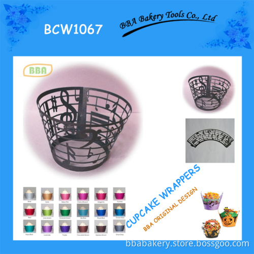 Wedding Cupcake Wrapper for Cake Decoration (BCW1067)